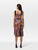 Mary Katrantzou Floral Print Midi Ruffle Dress
