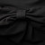 Valentino Garavani Black Bow Hem Midi Dress