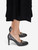 Gucci Black Leather Horsebit Heels