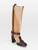 Dolce & Gabbana Beige Suede Shearling Boots