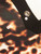 Roberto Cavalli Brown Abstract Eyelet Detail Dress