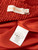 Tory Burch Orange Silk Off Shoulder Dress