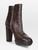 Tod's Brown Leather & Suede Ankle Boots