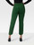 Louis Vuitton Green Wool Button Cuff Trousers