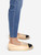 Chanel Beige Leather CC Logo Espadrilles