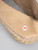 Chanel Beige Leather CC Logo Espadrilles