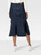 Nina Ricci Blue Denim Flared Midi Skirt