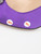 Manolo Blahnik Purple Hangisi Satin Heels