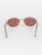 Fendi Purple Tinted Oval Sunglasses