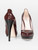 Miu Miu Burgundy Patent Pointed Toe Heels