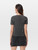 Valentino Garavani Grey Knit Wool Short Sleeve Top