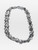 Lanvin Gun Metal Long Chain Link Necklace