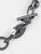Lanvin Gun Metal Long Chain Link Necklace