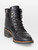 Chanel Black Leather Combat CC Boots