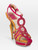 Dior Strappy Pink & Orange Leather Heels