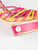 Dior Strappy Pink & Orange Leather Heels