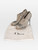 Dior Grey Suede Closed Toe Platform Heels