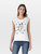 Stella McCartney White Dog & Floral Pattern Vest