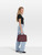 Burberry Burgundy Leather Banner Handbag