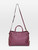 Burberry Burgundy Leather Banner Handbag