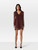 The Kooples Rose Print Silk Dress