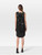 Nicole Farhi Black Silk Sequin Knee Length Dress