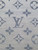 Louis Vuitton Light Blue Monogram Denim Shawl Louis Vuitton Light Blue Monogram Denim Shawl