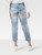 Dsquared2 Light Blue Distressed Skinny Jeans Dsquared2 Light Blue Distressed Skinny Jeans