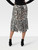 Dolce & Gabbana Silver Sequinned Midi Skirt