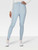 La Perla Blue Wool Skinny High Rise Trousers