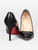 Christian Louboutin Black Almond Leather Pumps