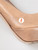 Miu Miu Beige Leather Ruched Pumps