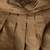 Vera Wang Khaki Ruched Detail Sheer Top