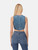 RE/DONE Stoney River Blue Denim Sleeveless Vest RE/DONE Stoney River Blue Denim Sleeveless Vest