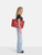 Chanel 08-09 Red Leather East West Large Tote
