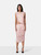Missoni Pink Asymmetrical Cut Out Dress
