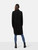 Max Mara Black Mid Length Open Front Coat
