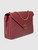 Chanel Burgundy Leather Coco Envelope Flap Bag