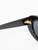 NANUSHKA Black Oval Framed Sunglasses