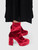 Miu Miu Burgundy Velvet Heeled Boots Miu Miu Burgundy Velvet Heeled Boots
