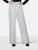 Alice + Olivia White High Rise Wide Leg Trousers