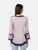 Tory Burch Abstract Long Sleeves Sheer Blouse