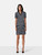 Lanvin Short Sleeve Knit V Neck Dress