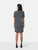Lanvin Short Sleeve Knit V Neck Dress