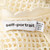 Self-Portrait White Crochet Knit Scallop Trim Top