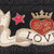 Dolce & Gabbana Black Dauphine Love Card Holder