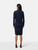 Hermès Navy Neck Tie Dress