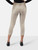 Brunello Cucinelli Ecru Skinny Cropped Trousers