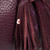 Mulberry Burgundy Leather Embroidered Bayswater