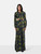 Agua by Agua Bendita Navy & Green Parna Tropico Dress
